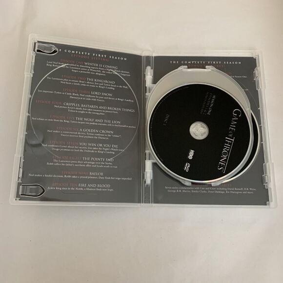 Game of Thrones: The Complete First Season Gift Box (DVD, 2015, 5-Disc Set) - Picture 5 of 7